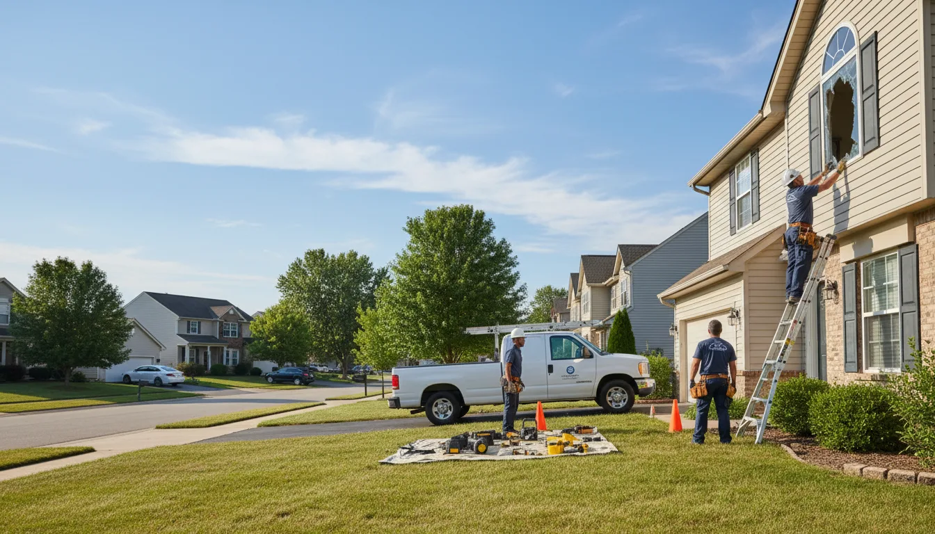 Expert window installer providing residential service in Cedar Hill, TN